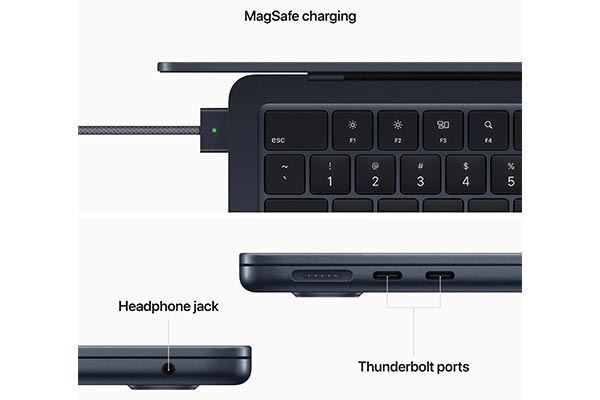 Picture of Apple Macbook Air 13-inch with M2 chip Midnight [2022]